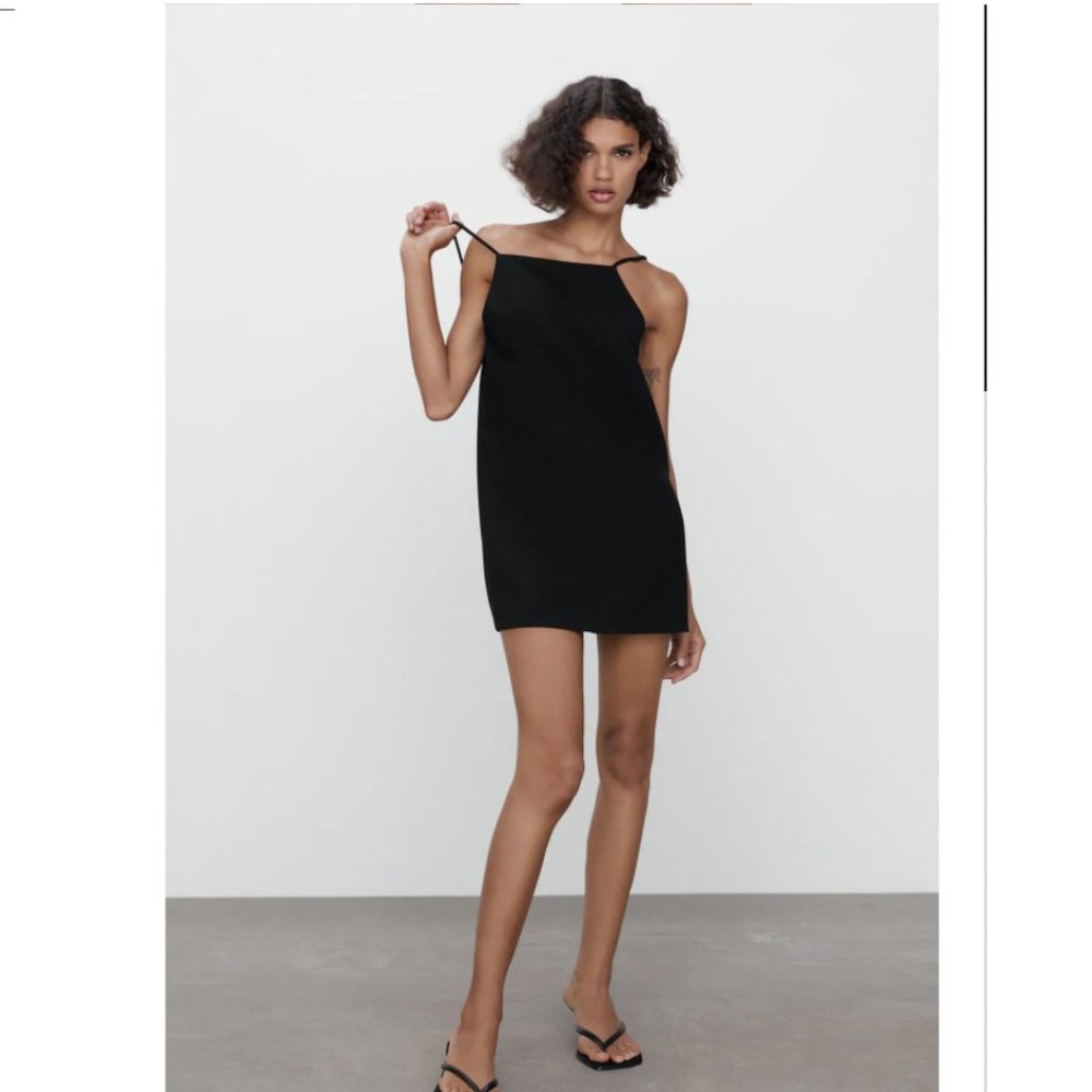 STRAPPY MINI DRESS - Picture 3 of 4